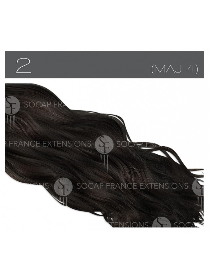 PACK PROMO 25 Extensions Ondulée Kératine 55 cm