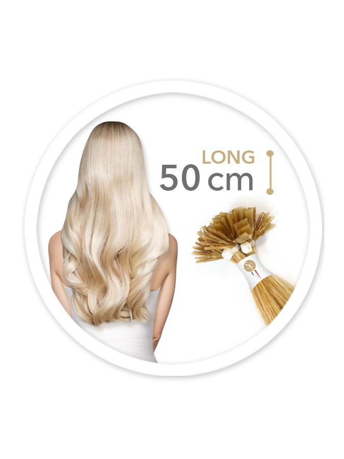 PACK PROMO 100 Excellence Extensions Kératine 1 gramme 50 cm