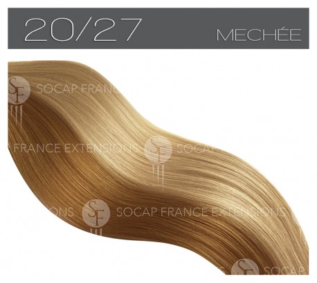 Pack 24 Extensions Cheveux Adhésives 40 cm