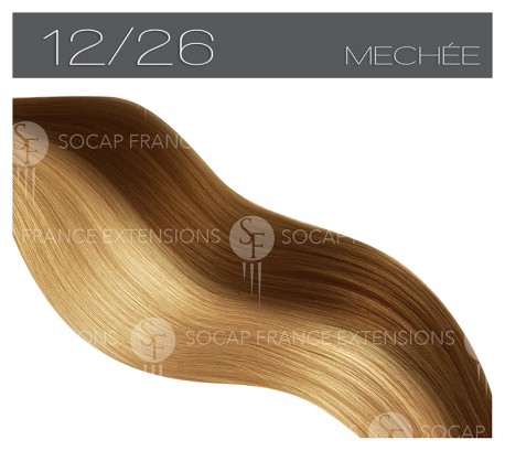 Pack 24 Extensions Cheveux Adhésives 40 cm
