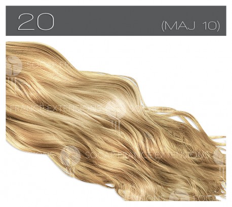 Pack 20 Extensions Adhésives Ondulée 50 cm
