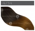 Pack 20 Bandes Invisibles Adhésives Cheveux Tie & Dye 50 cm