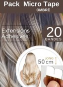 Pack Promo 20 Micro Tape tie & dye 50 cm
