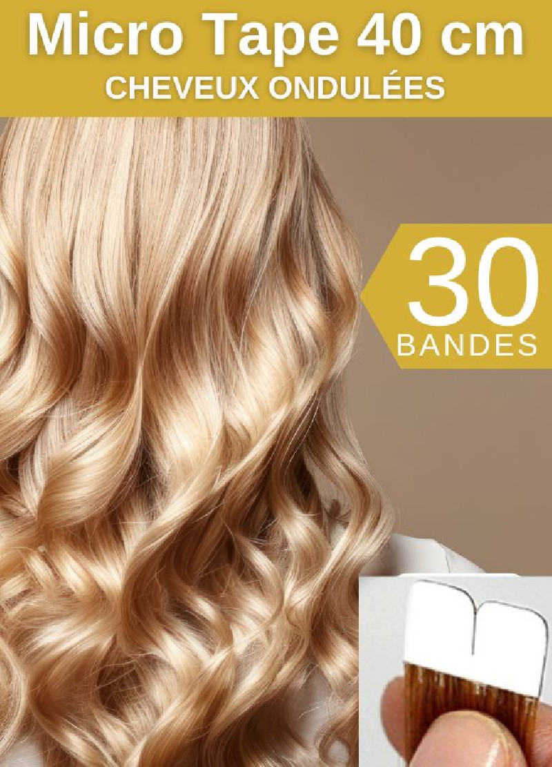 Pack Promo 30 Micro Tape 40 cm Lisse