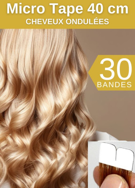 Pack Promo 30 Micro Tape 40 cm Lisse