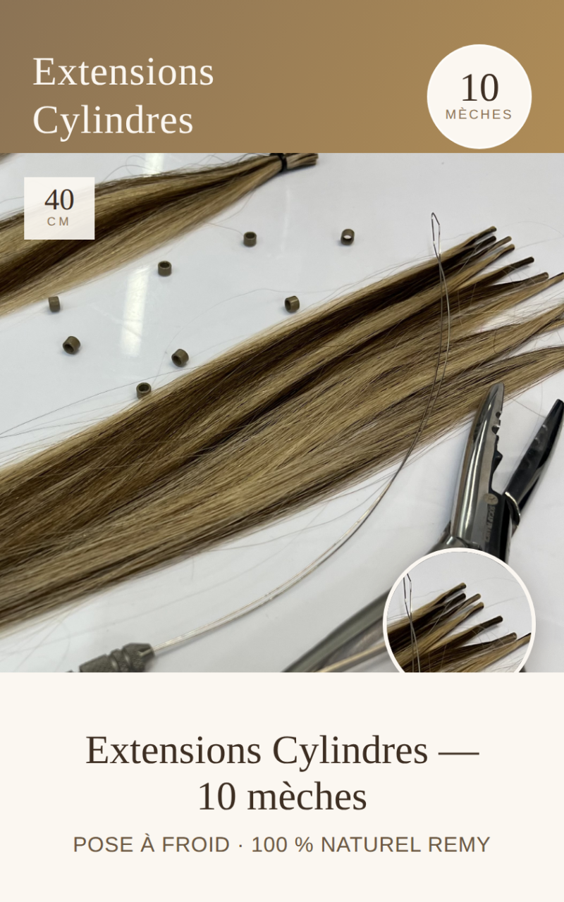 Extensions à froid 40 cm