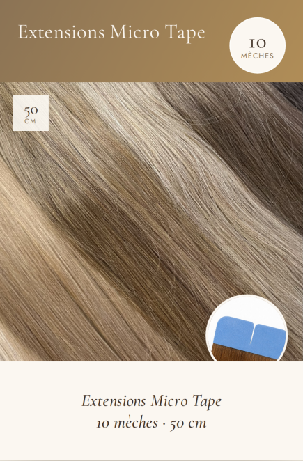 Extensions cheveux Micro Tape 50 cm