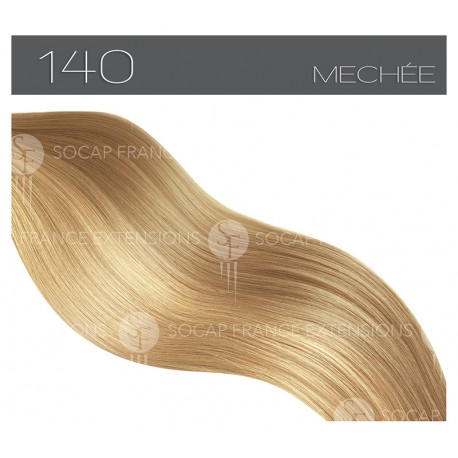Socap France Extensions en cheveux naturels Flat Ring-On micro-ring à plate