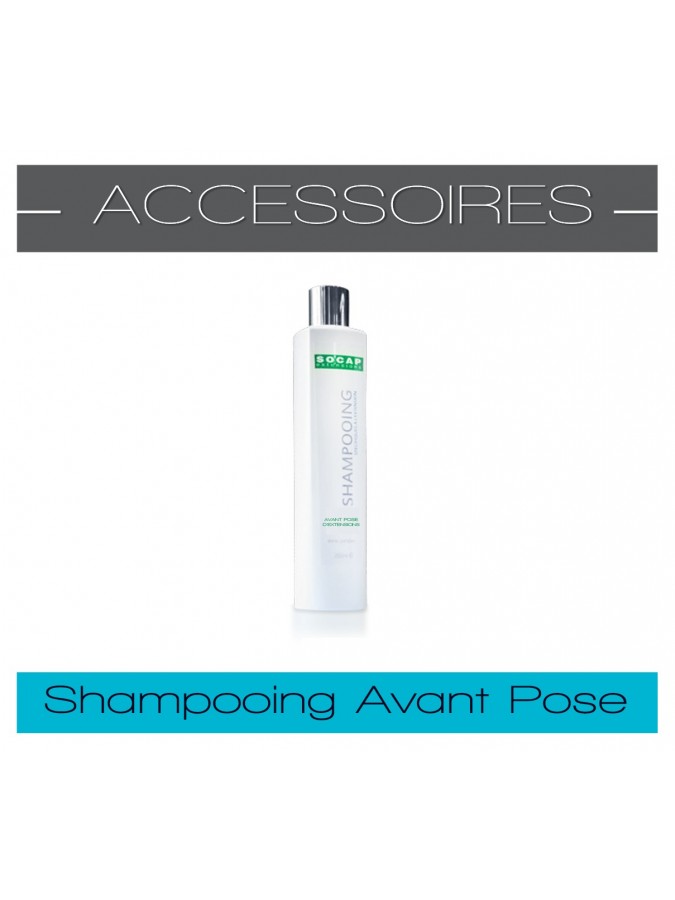 Shampooing avant pose  spécial extensions cheveux