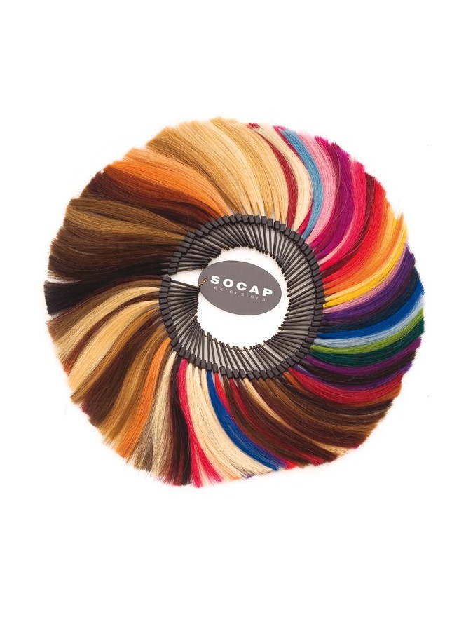 Nuancier en cheveux naturels pour extensions à chaud à froid et adhésives Nuancier en cheveux naturels pour extensions à chaud à froid et adhésives