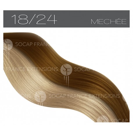 Extensions à clips Socap France Easy Effect  CM 11 en cheveux naturels