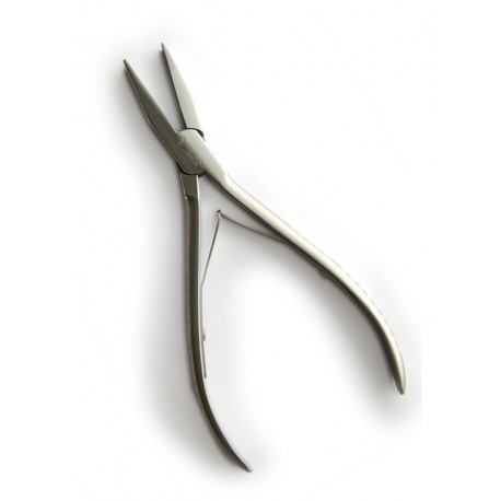 Pince de fixation plate pour extension adhésives