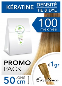 Pack Excellence 100 densité 1 grammes lisses TND  50 cm