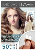 Naturelles 50 cm en cheveux naturels
