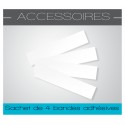 Recharges bandes adhésives pour extensions adhésives