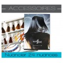 Nuancier extensions clips et tissage
