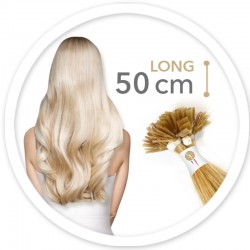 Cheveux longs & volumineux avec nos extensions Micro Tape 50 cm
