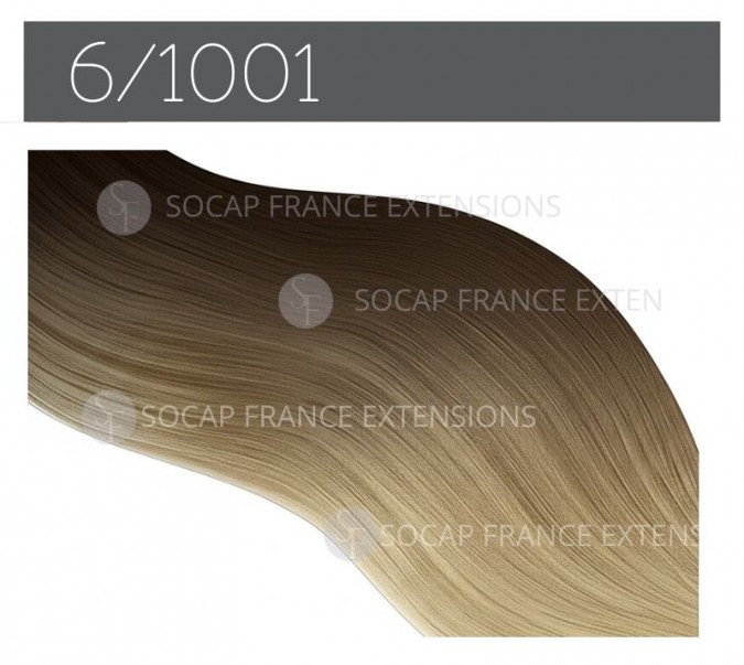 Extensions adhésives Tie & Dye cheveux naturels 50 cm Extensions adhésives Tie & Dye cheveux naturels 50 cm