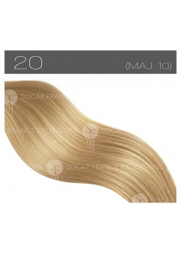 Pack 50 Extensions Kératine 50 cm en cheveux naturels