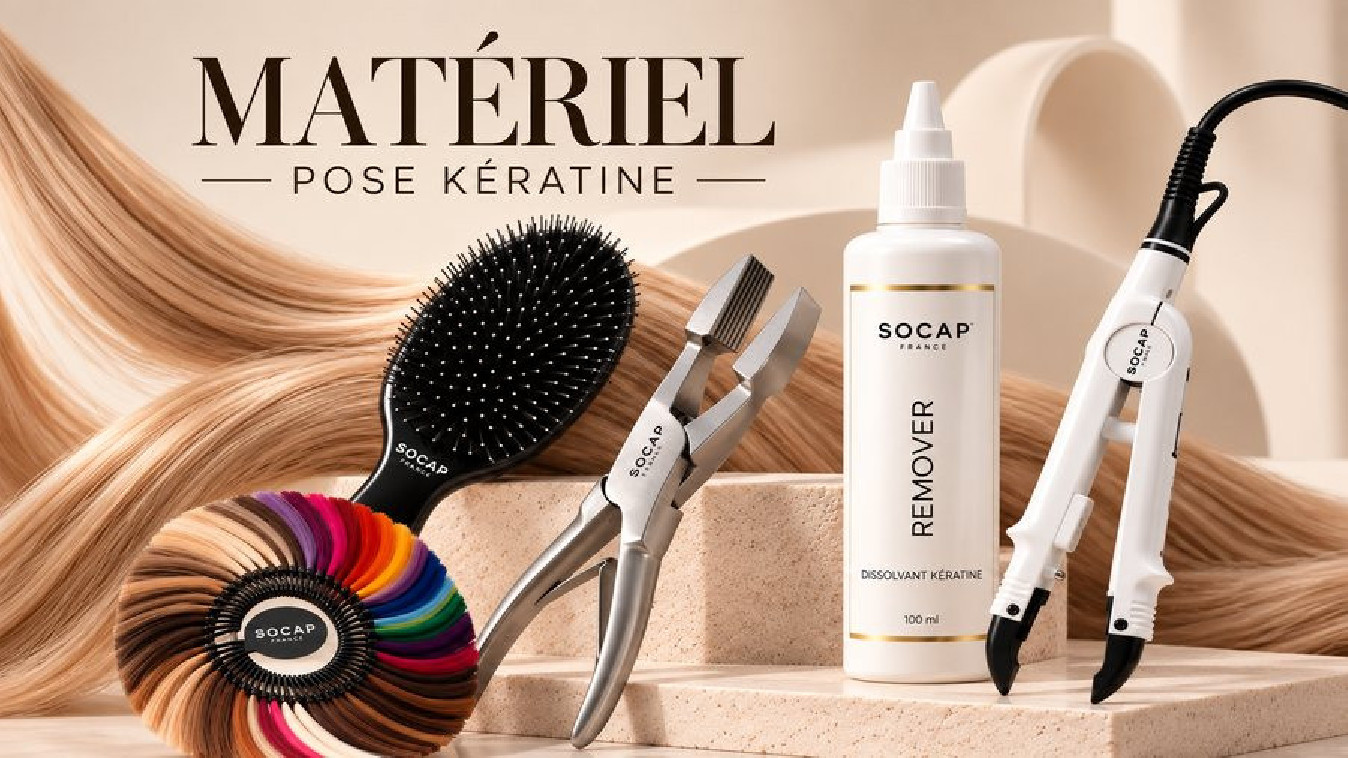 Matériel pose kératine | SOCAP France