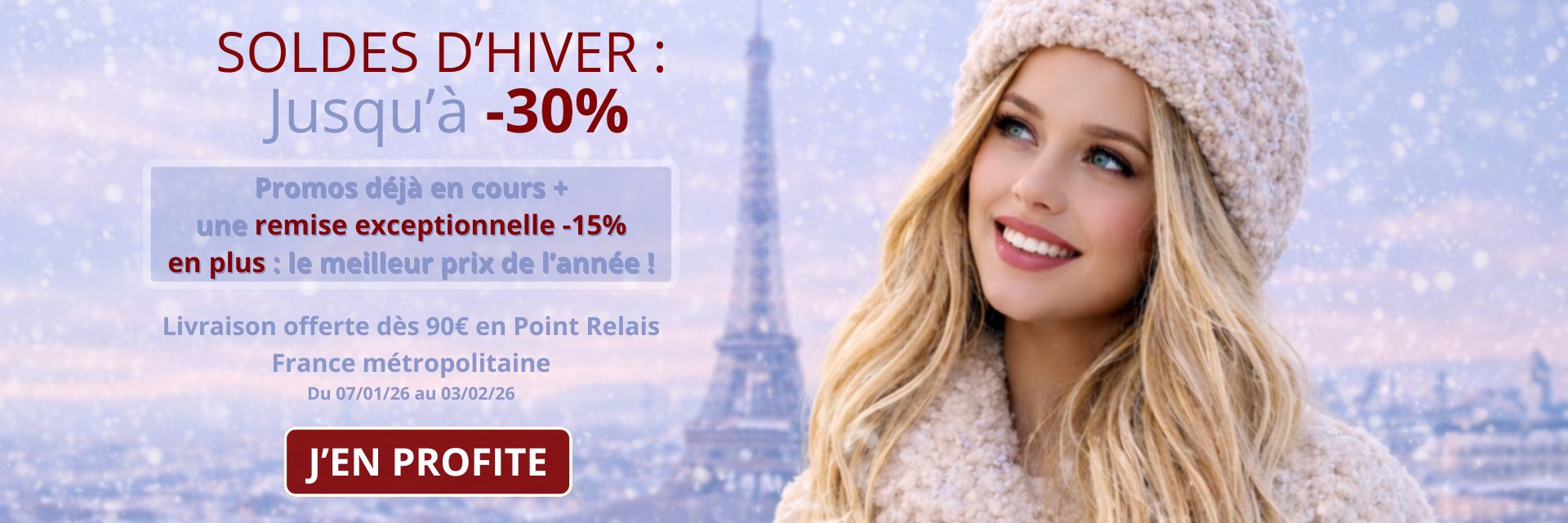 SOCAP FRANCE SOLDES D'HIVER 2026