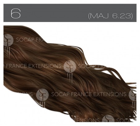 Extensions cheveux naturels kératine 50 cm