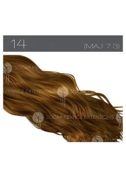 Extensions cheveux naturels kératine 50 cm