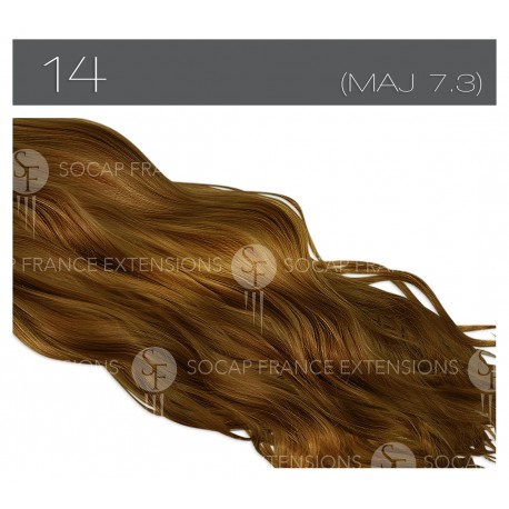 Extensions cheveux naturels kératine 50 cm