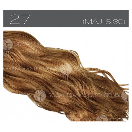 Extensions cheveux naturels kératine 50 cm