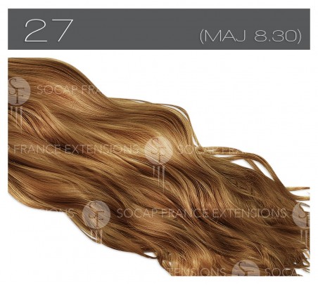 Extensions cheveux naturels kératine 50 cm