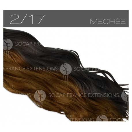 Extensions cheveux naturels kératine 50 cm