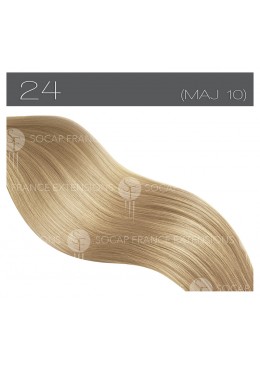 Pack 24 Extensions Cheveux Adhésives 40 cm