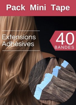 Pack Promo 40 Mini Tape Extensions Adhésives
