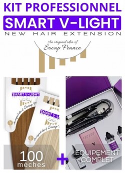 KIT PROFESSIONNEL SMART 100 EXTENSIONS V-LIGHT