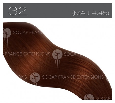 Pack 24 Extensions Cheveux Adhésives 40 cm