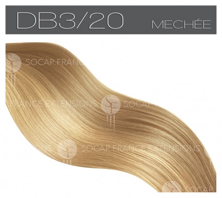 Extensions adhésives cheveux naturels 40 cm