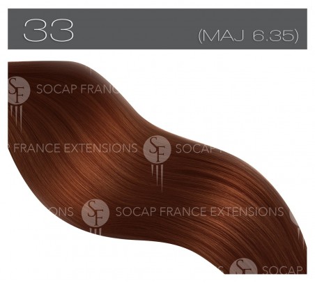 Extensions à froid en cheveux naturels