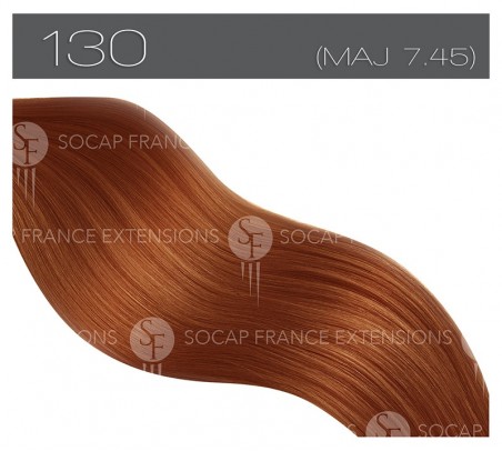 Socap France Extensions en cheveux naturels Flat Ring-On micro-ring à plate