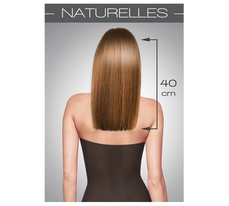 PACK PROMO 100 Extensions Kératine 40 cm en cheveux naturels