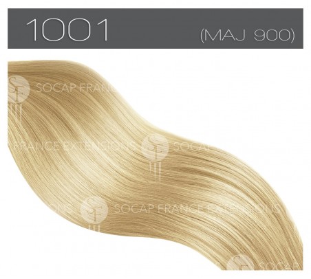 Pack 50 Extensions Kératine 50 cm en cheveux naturels