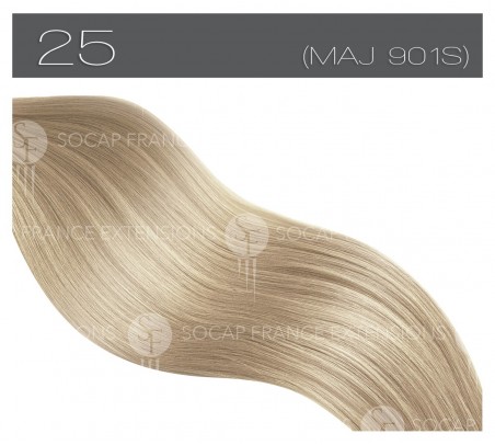 Pack 50 Extensions Kératine 50 cm en cheveux naturels