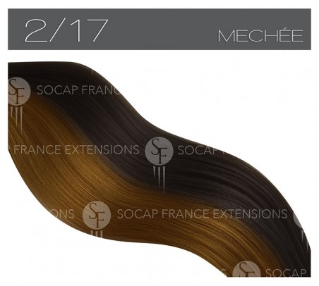PACK 100 Extensions Excellence Kératine 50 cm 