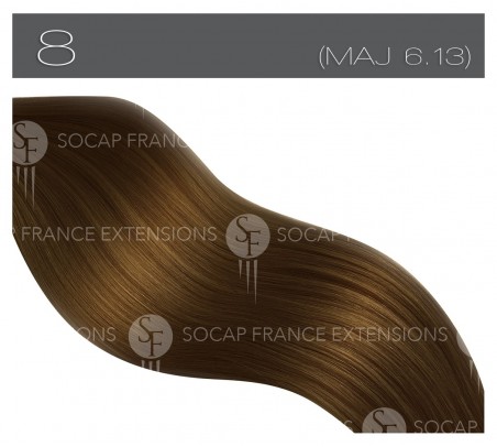 Extensions cheveux naturels kératine 50 cm