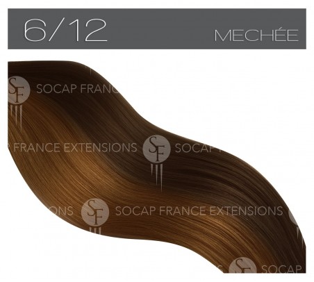 Extensions cheveux naturels kératine 50 cm